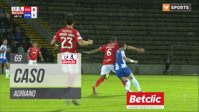 Santa Clara, Caso, Adriano aos 69'