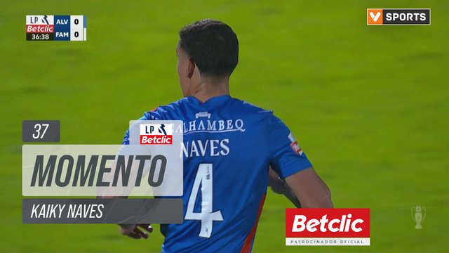 Alverca, Jogada, Kaiky Naves aos 37'