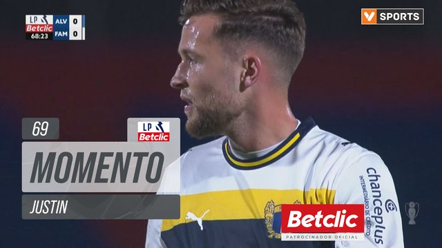 Famalicão, Jogada, Justin aos 69'