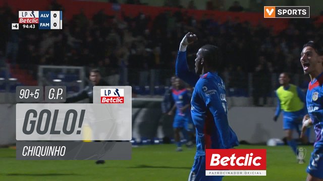 GOLO! Alverca, Chiquinho aos 90'+5', Alverca 1-0 Famalicão