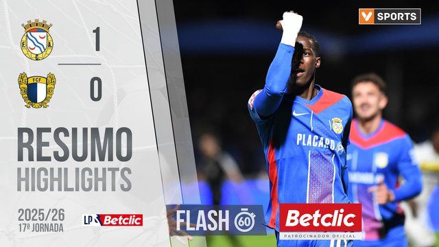 I Liga (17ªJ): Resumo Flash Alverca 1-0 Famalicão