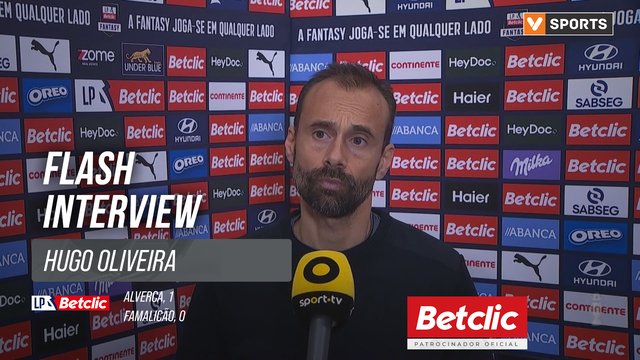 I Liga (#17) | Alverca 1-0 Famalicão: Flash Interview Hugo Oliveira