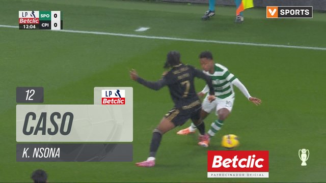 Casa Pia, Caso, K. Nsona aos 12'