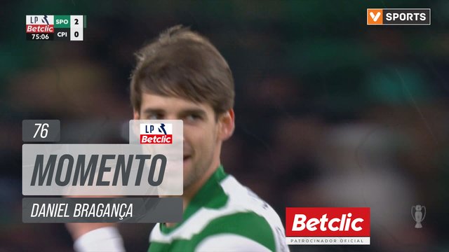 Sporting, Jogada, Daniel Bragança aos 76'