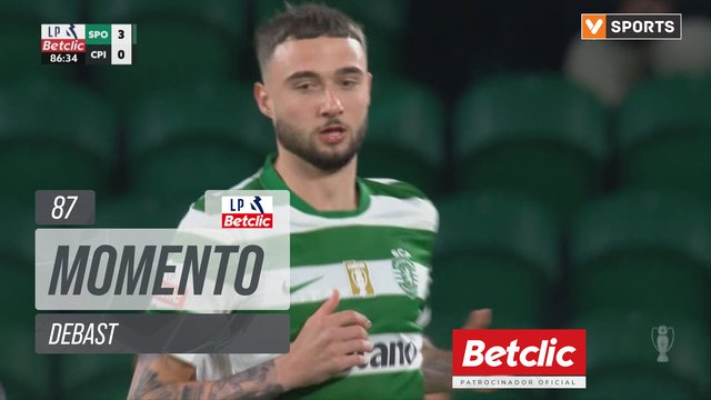 Sporting, Jogada, Debast aos 87'