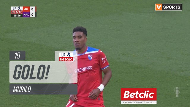 GOLO! Gil Vicente, Murilo aos 19', Gil Vicente 1-0 Nacional