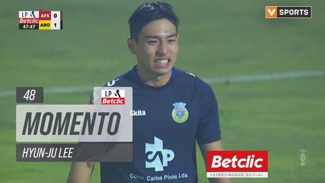 Arouca, Jogada, Hyun-Ju Lee aos 48'