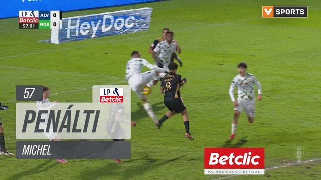 Moreirense, Penálti, Michel aos 57'