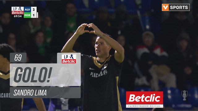 GOLO! Alverca, Sandro Lima aos 69', Alverca 2-1 Moreirense