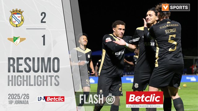 I Liga (18ªJ): Resumo Flash Alverca 2-1 Moreirense