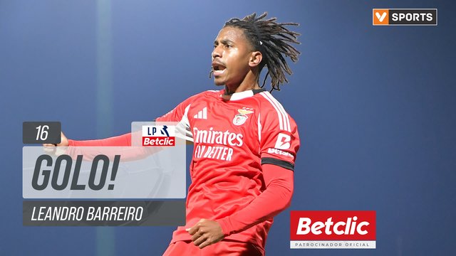 GOLO! Benfica, Leandro Barreiro aos 16', Rio Ave 0-1 Benfica