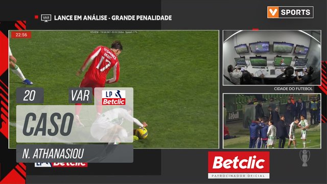 Rio Ave, Caso, N. Athanasiou aos 20'