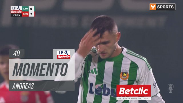 Rio Ave, Jogada, Andreas aos 40'