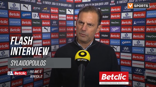 I Liga (#18) | Rio Ave 0-2 Benfica: Flash Interview Sylaidopoulos