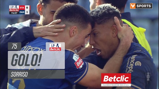 GOLO! Famalicão, Sorriso aos 75', Santa Clara 0-1 Famalicão