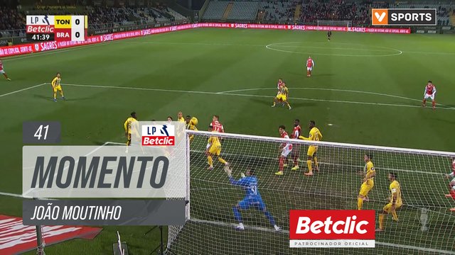 Braga, Jogada, João Moutinho aos 41'