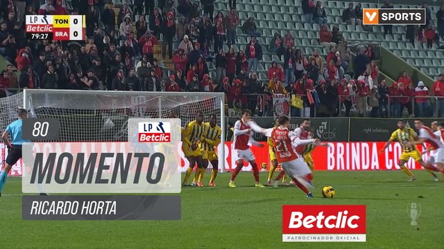 Braga, Jogada, Ricardo Horta aos 80'