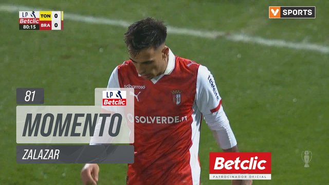 Braga, Jogada, Zalazar aos 81'