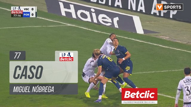Vitória SC, Caso, Miguel Nóbrega aos 77'