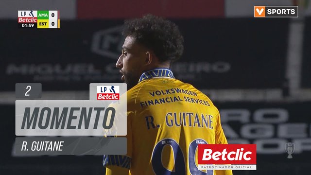 Estoril Praia, Jogada, R. Guitane aos 2'