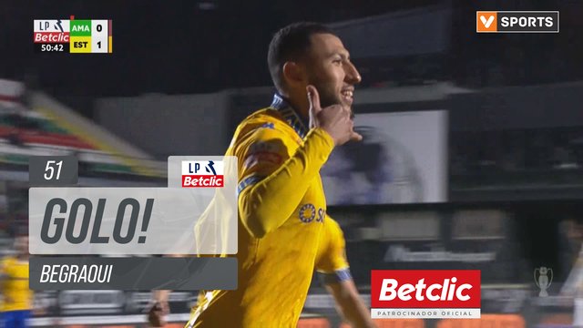 GOLO! Estoril Praia, Begraoui aos 51', Estrela Amadora 0-2 Estoril Praia