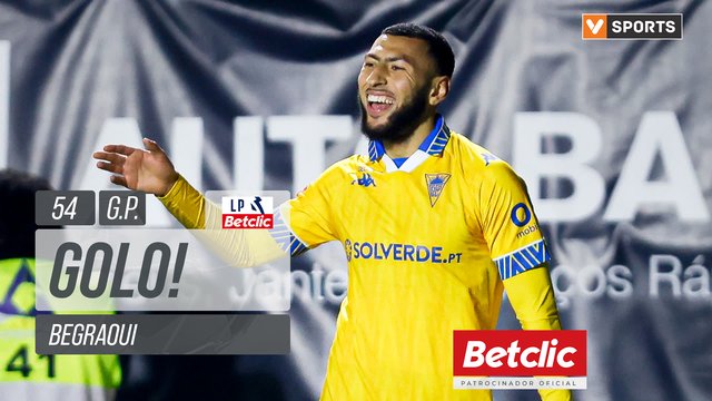 GOLO! Estoril, Begraoui aos 54', Estrela Amadora 0-3 Estoril