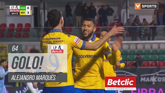 GOLO! Estoril Praia, Alejandro Marqués aos 64', Estrela Amadora 0-4 Estoril Praia