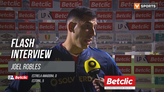 I Liga (#18) | Estrela Amadora 0-5 Estoril: Flash Interview Joel Robles