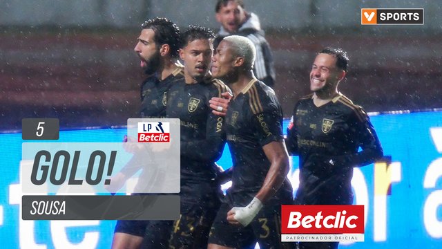 GOLO! Casa Pia, Sousa aos 5', Casa Pia 1-0 AFS
