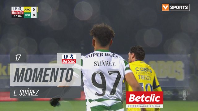 Sporting, Jogada, L. Suárez aos 17'