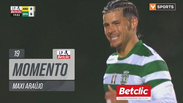 Sporting, Jogada, Maxi Araújo aos 19'