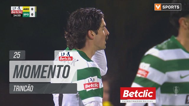Sporting, Jogada, Trincão aos 25'