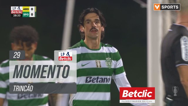 Sporting, Jogada, Trincão aos 29'