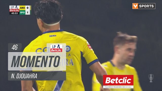 Arouca, Jogada, N. Djouahra aos 46'