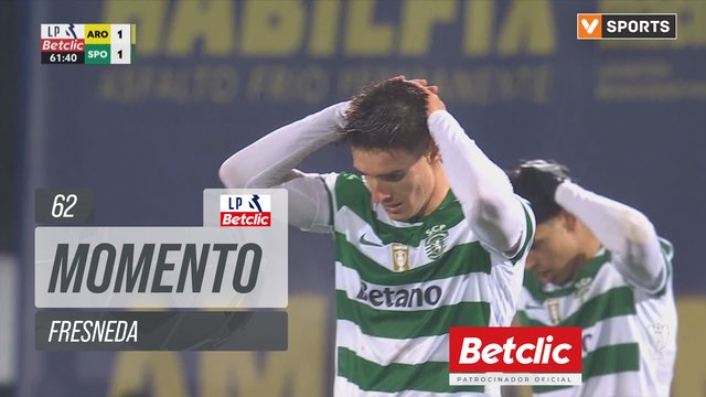 Sporting, Jogada, Fresneda aos 62'