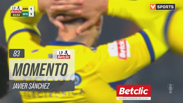 Arouca, Jogada, Javier Sánchez aos 83'