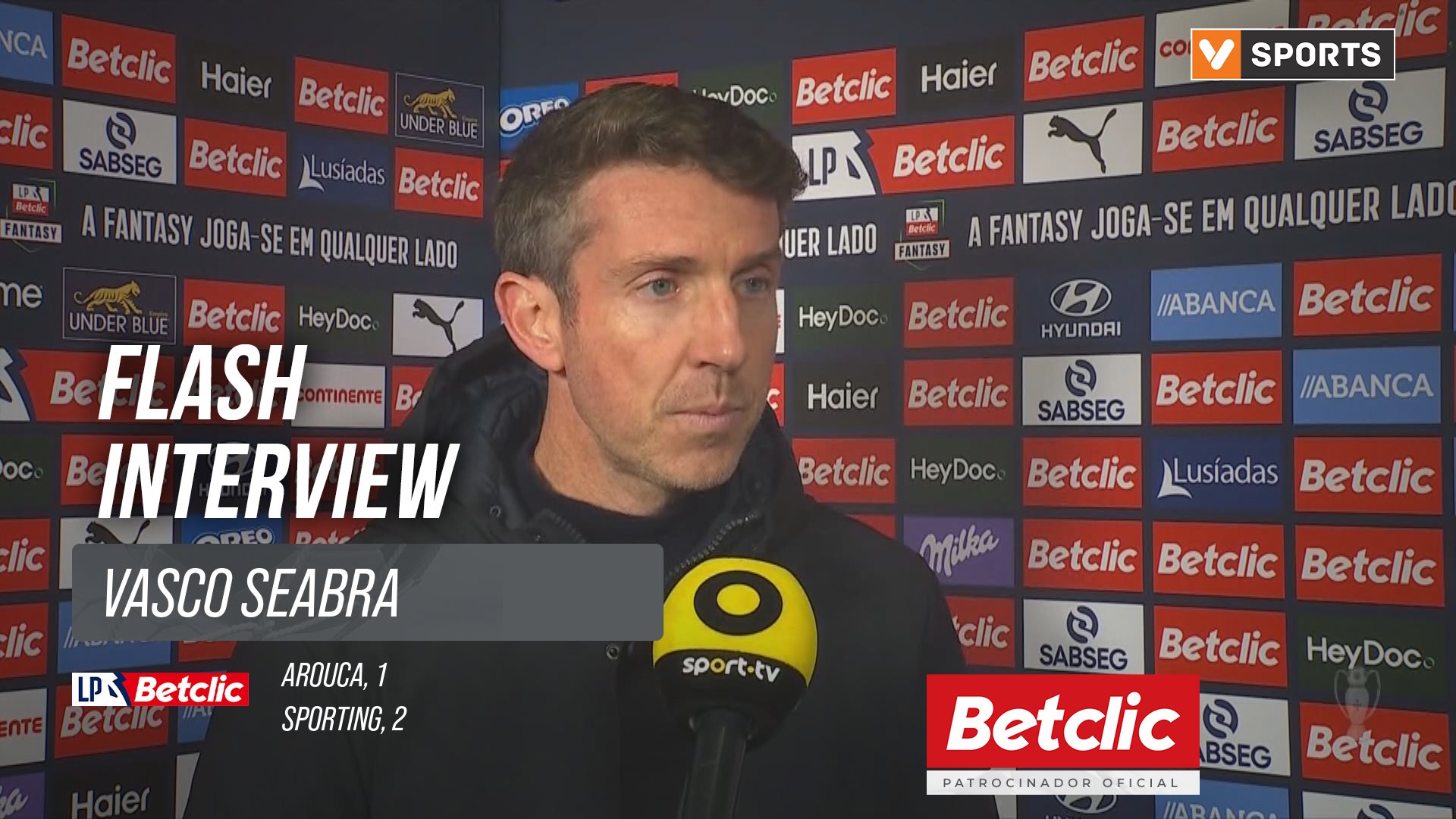 I Liga (#19) | Arouca 1-2 Sporting: Flash Intervie...