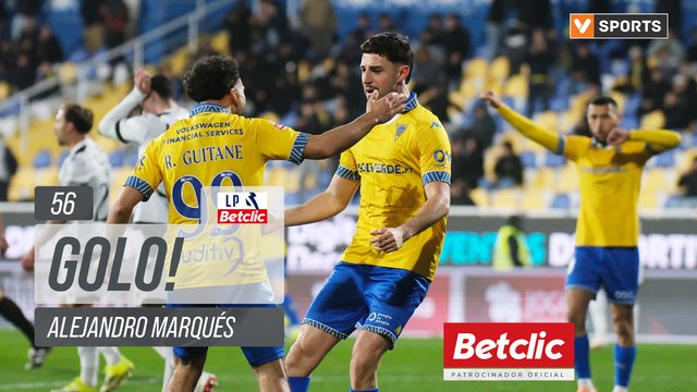 GOLO! Estoril, Alejandro Marqués aos 56', Estoril 2-2 Vitória SC
