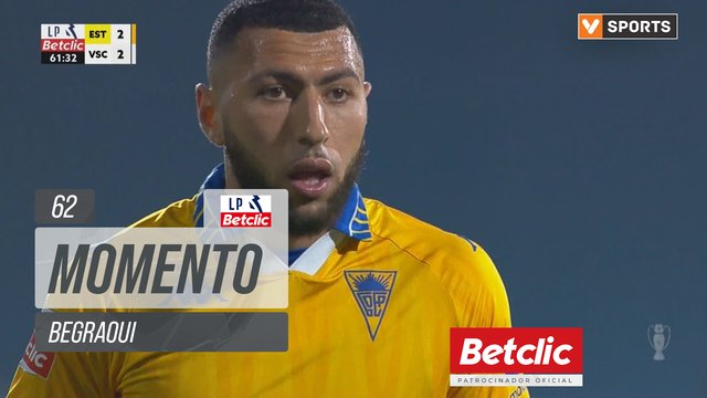 Estoril, Jogada, Begraoui aos 62'