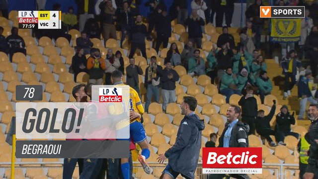 GOLO! Estoril, Begraoui aos 78', Estoril 4-2 Vitória SC
