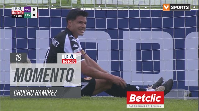 Nacional, Jogada, Chuchu Ramírez aos 18'