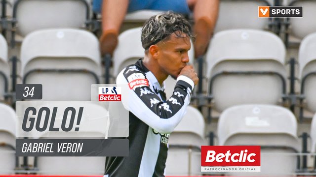 GOLO! Nacional, Gabriel Veron aos 34', Nacional 1-0 Rio Ave