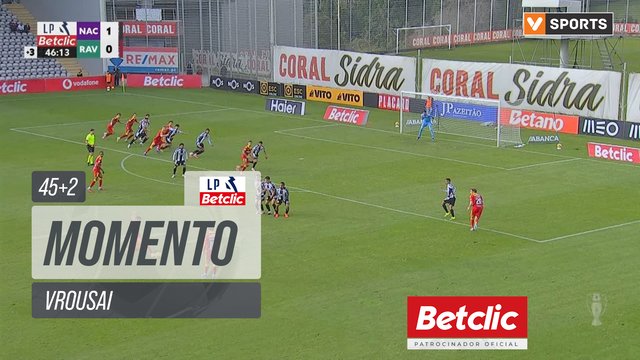 Rio Ave, Jogada, Vrousai aos 45'+2'