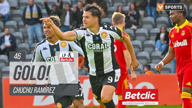 GOLO! Nacional, Chuchu Ramírez aos 46', Nacional 2-0 Rio Ave