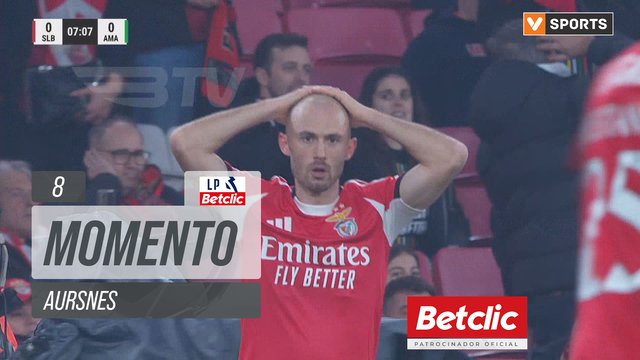 Benfica, Jogada, Aursnes aos 8'