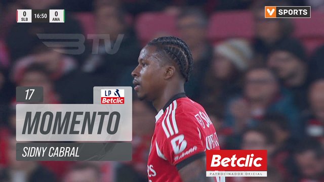 Benfica, Jogada, Sidny Cabral aos 17'