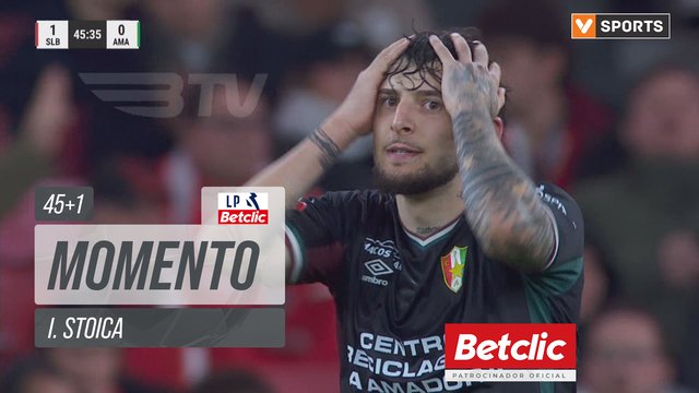Estrela Amadora, Jogada, I. Stoica aos 45'+1'
