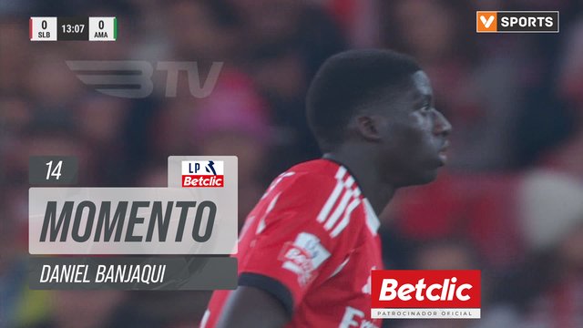 Benfica, Jogada, Daniel Banjaqui aos 14'