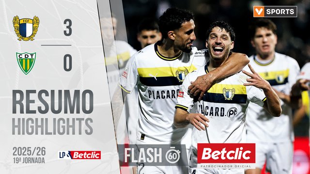 Liga Portugal Betclic (19ªJ): Resumo Flash Famalicão 3-0 Tondela
