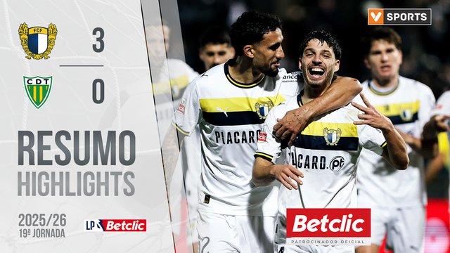 Liga Portugal Betclic (19ªJ): Resumo Famalicão 3-0 Tondela